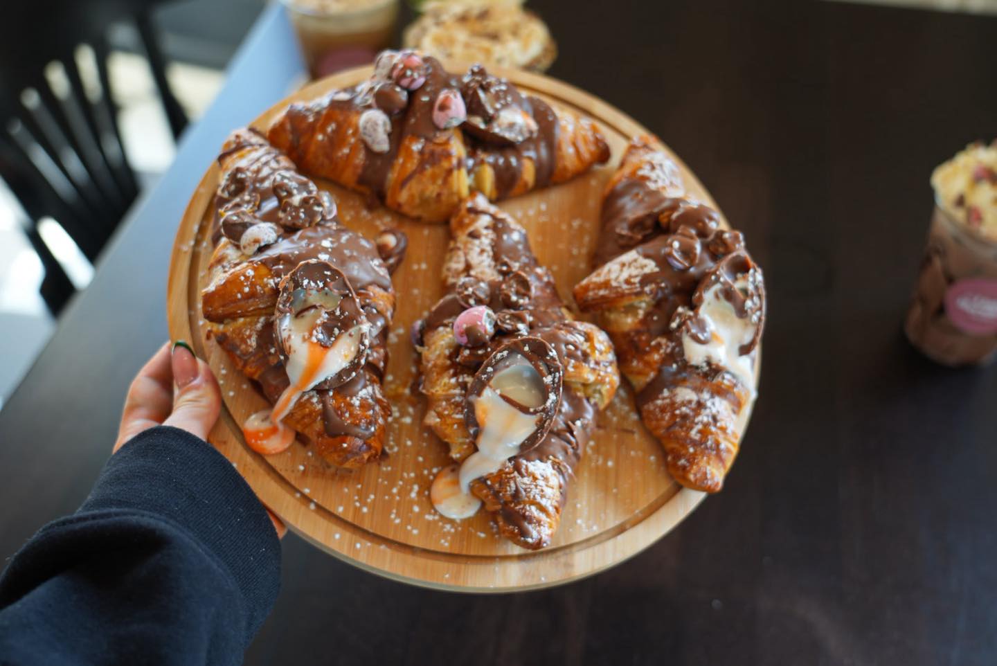 Croissant post from The Little Merchant Instagram