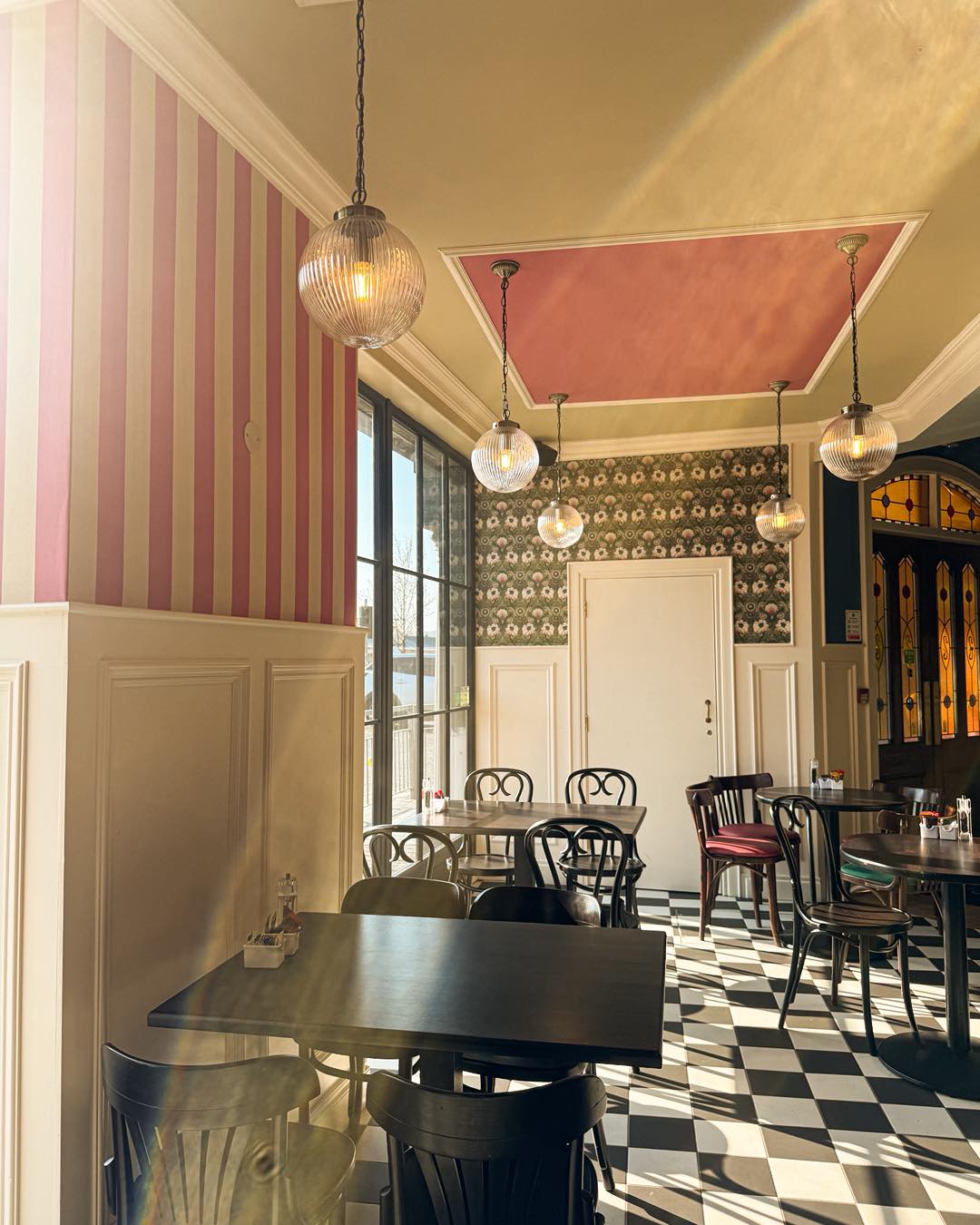 Dining room inside The Little Merchant in Newry