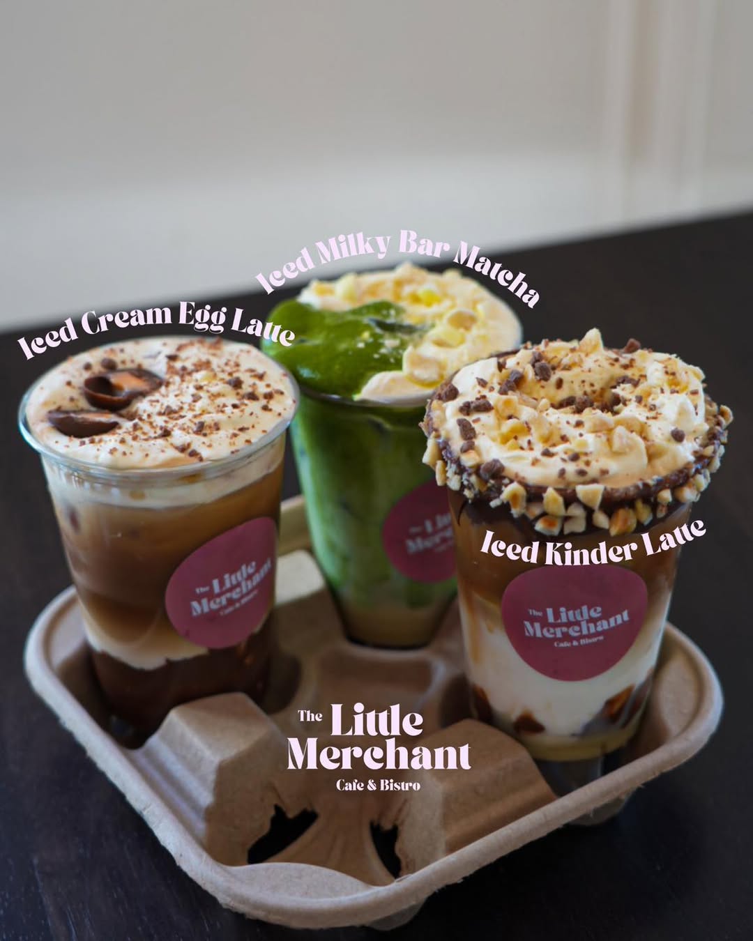 Iced drink post from The Little Merchant Instagram